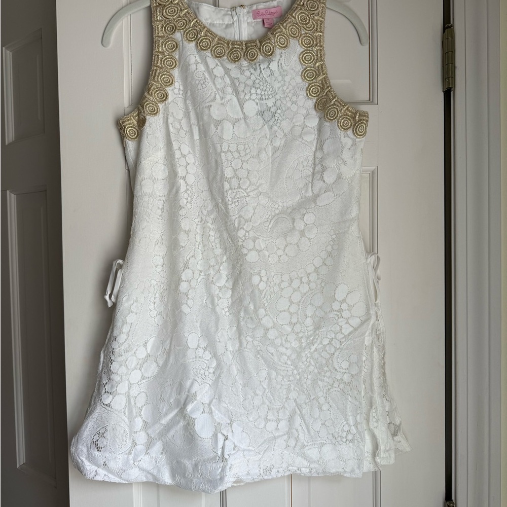 Lilly Pulitzer Resort White Donna Romper Mocean Lace Size  2 NWT